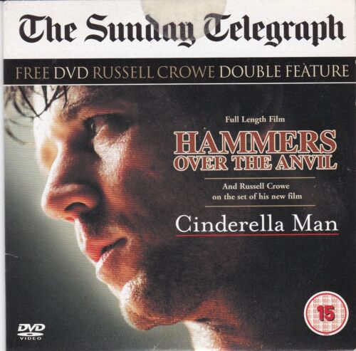 HAMMERS OVER THE ANVIL ( THE SUNDAY TELEGRAPH Newspaper DVD ) Russell Crowe - Bild 1 von 3