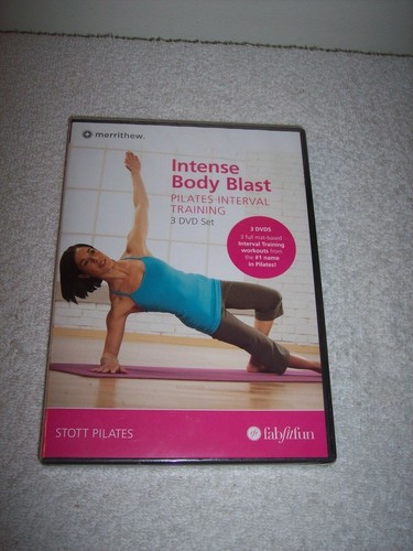 Merrithew Intense Body Blast: Pilates Interval Training 3 DVD Set - New Sealed - Imagen 1 de 5