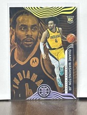 2021 Panini Illusions Duane Washington JR #199 Orange Trophy Collection