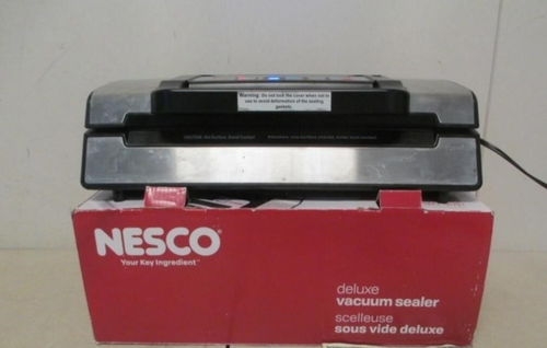 Nesco Deluxe Electric Vacuum Sealer Model VS-12 - Silver