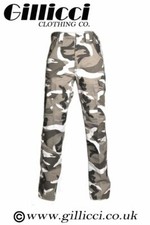 MENS CASUAL WORKWEAR CAMOUFLAGE CAMO WOODLAND OUTDOOR ARMY COMBAT TROUSERS PANTS