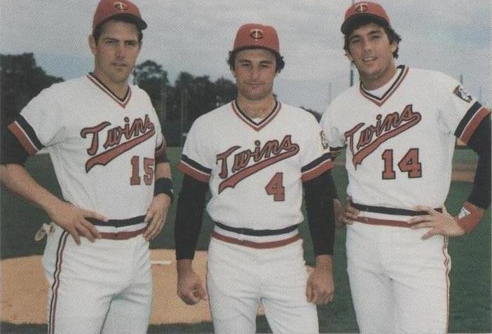 1983 BRF Minnesota Twins - Jim Eisenreich Kent Hrbek Tim Laudner #31 - 1 of 1