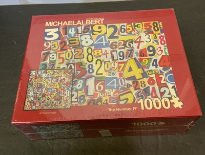 1000 Piece Puzzle, Michael Albert, Modern Pop Artist, The Number Pi