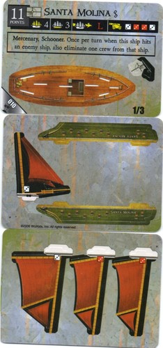 Tarjetas coleccionables individuales de Piratas del Caribe/Mysterious Isle Wizkids - Imagen 92 de 121