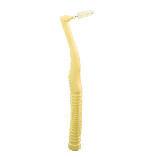 Dental pro Interdental brush Oral Floss Japan yellow 10P Size2 SS L Shape 6pack - Picture 2 of 2