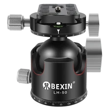 Low center of gravity tripod panoramic head With Quick Release Plate for DSLR