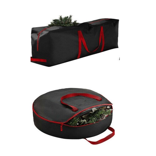 Xmas Festive Extra Large WatVNproof Christmas Tree Storage Bag Zip Up OrganisQS - Picture 23 of 23