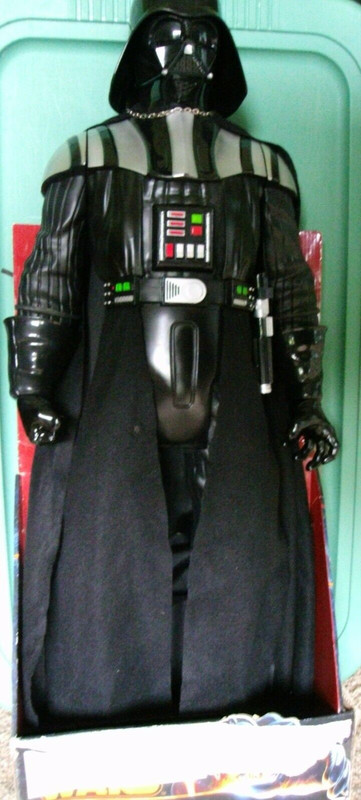 Darth Vader Action Figure-31" Tall-Factory Backer-By Jakks-2013-HTF Star Wars