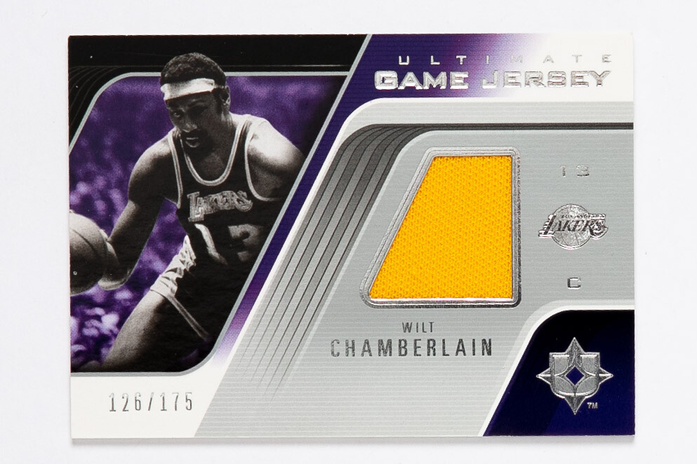 NBAカード　Wilt chamberlain 1of1 patch NBAカードWilt chamberlain 1of1 patch