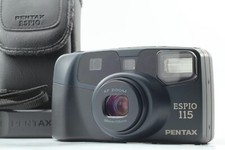  MINT Pentax Espio 115 Black 38-115mm Point  Shoot 35mm Film Camera Japan 199