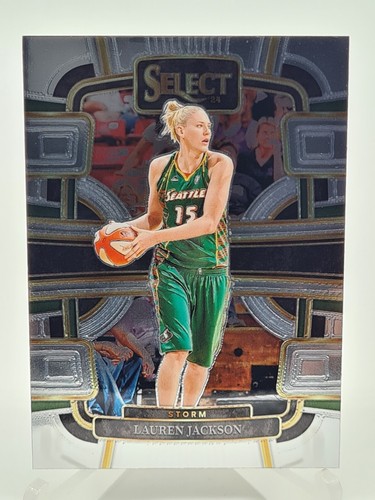 Lauren Jackson 2024 Panini Select WNBA Concourse #89 Seattle Storm
