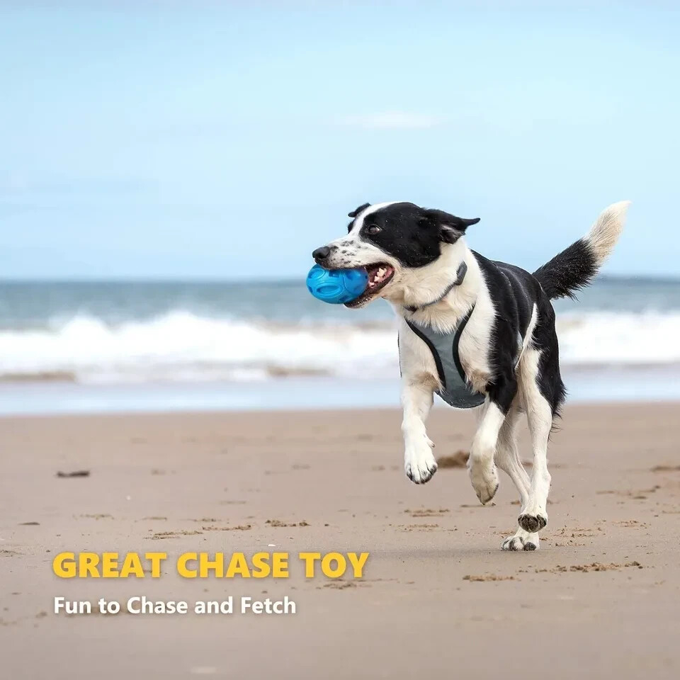 Dog Chew Toys for Aggressive Chewers,Indestructible Tough Durable Squeaky DogToy