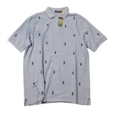 all over pony polo shirt