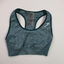 Gymshark Bra Womens XS Workout Activewear Support Lightweight Green