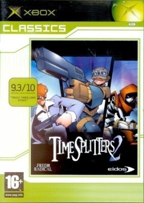 Microsoft Xbox - Time Splitters 2 Classics mit OVP sehr guter Zustand