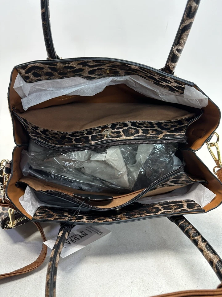 Emperia Bolso de Mano Bolso de Hombro con Cartera Cuero Vegano Correa Extraíble Ajustable Foto 4 de 4