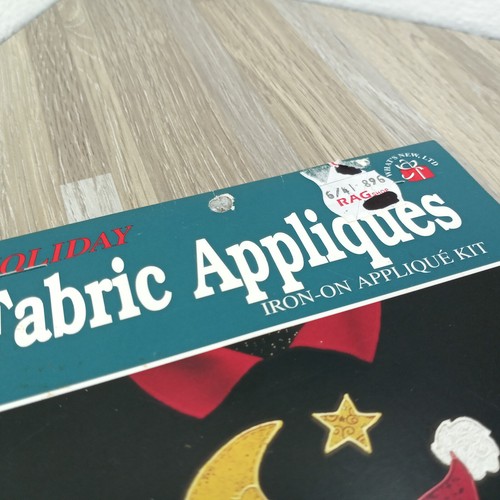 Whats New Holiday Fabric Applique Moonstruck Santa Craft Embellishment Kit - Picture 4 of 6