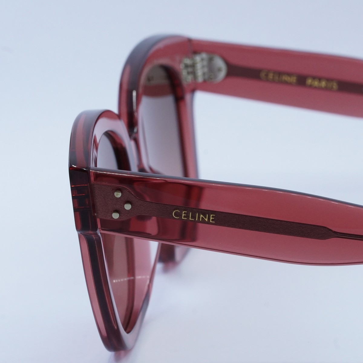 ★美品★CELINE CL4002UN 54Dウエリントン型サングラス ☆美品☆CELINE CL4002UN 54Dウエリントン型サングラス