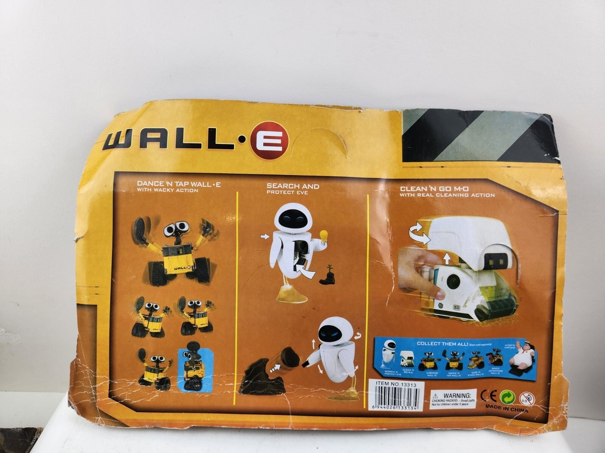 DISNEY WALL-E Dance 'N Tap SEARCH & PROTECT Eve Clean 'N Go