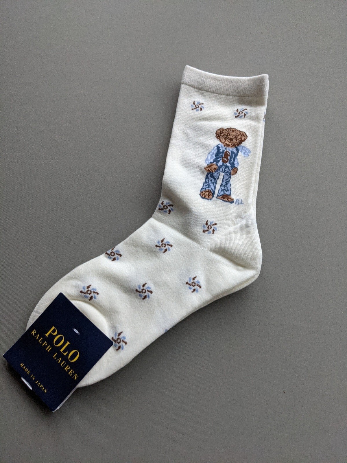 Calze Polo Ralph Lauren Crew logo pony ? 5 gratis Regno Unito P&P