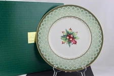 FITZ AND FLOYD WINTER HOLIDAY 12" BUFFET/SERVING PLATE #1 – NEW IN ORIGINAL BOX