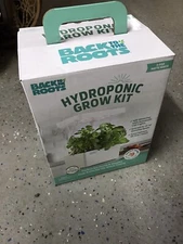 Back to the Roots Hydroponic Grow Kit 3-Pod light indoor self watering LED start
