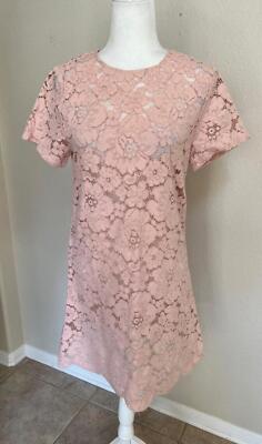 bcbg light pink lace dress NWT 598 BCBG MAXAZRIA DRESS LIGHT PINK LACE DIANE XS S M 0 2 4 6 8