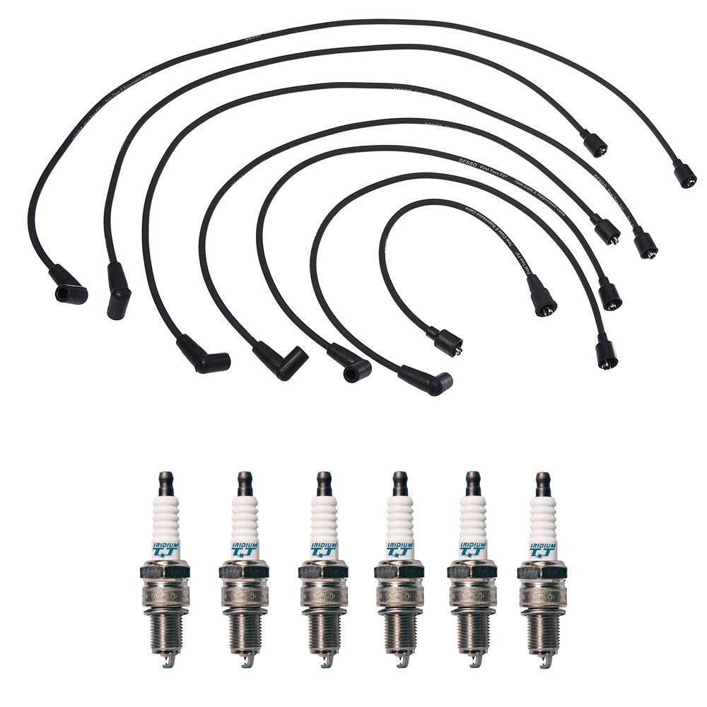 Denso Ignition Wire Kit 7mm 6 Pieces Iridium TT Gap 0.040