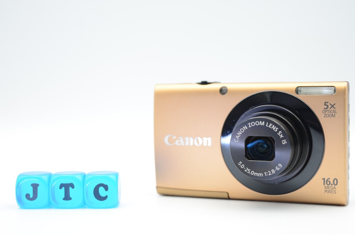 Canon PowerShot A3400 IS ゴールド Canon PowerShot A3400 IS - Camera – Kamerastore