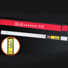 Regla de detección de pendiente biselada vertical nivel de espíritu digital 1M YD