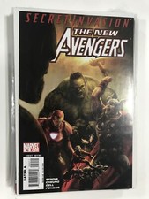New Avengers #40 (2008) Skrull Versions of Iron Man [Key Issue] NM3B218 NEAR ...