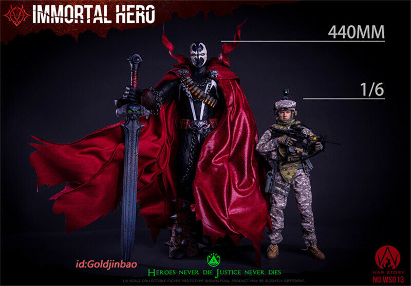 WAR STORY Spawn Action Figure Model In Stock Immortal Hero 1/6 Scale Collection