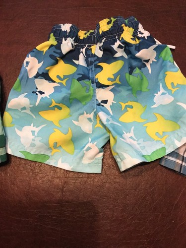 Boys 6-9 Months 3 Piece Bathing Suit Lot~ Koala Kids~ EUC - Picture 6 of 7