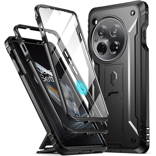 Funda para OnePlus 12 5G / 12R | Poética con soporte y cubierta de pantalla incorporada - Imagen 9 de 15