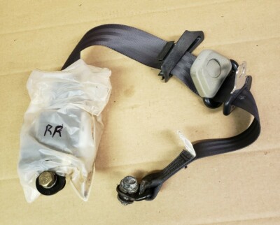 1992 ACURA INTEGRA 2DR REAR RIGHT PASSENGER SIDE SEAT BELT RETRACTOR BLACK