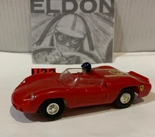 Slot Car Eldon 3841 Ferrari Testa Rosa #8 Red