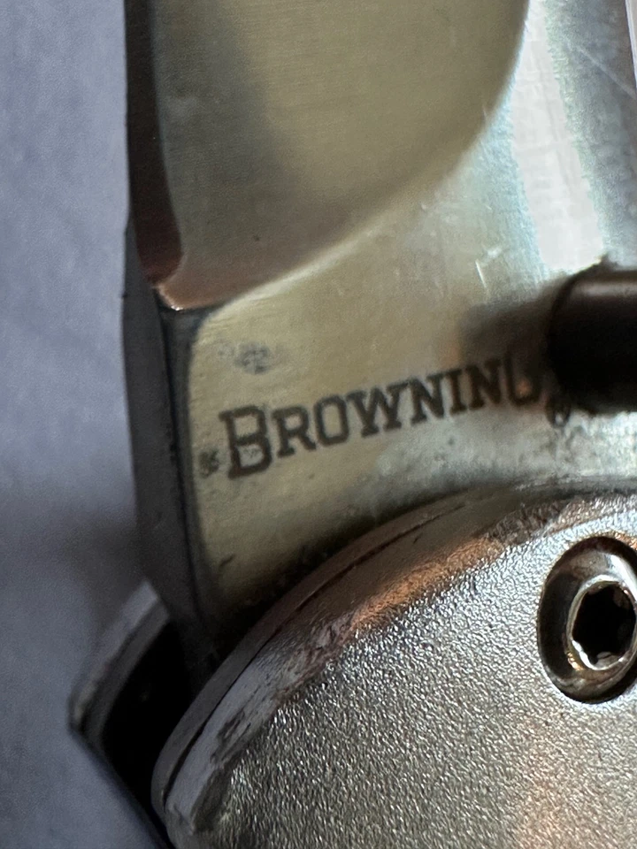 Navaja Browning Rosa Modelo 5622 1 Hoja Usada Foto 3 de 4