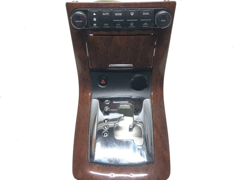 2007-2008 NISSAN MAXIMA CLIMATE CONTROL W/ CENTER CONSOLE AND SHIFT Bezel OEM - Image 3 of 4