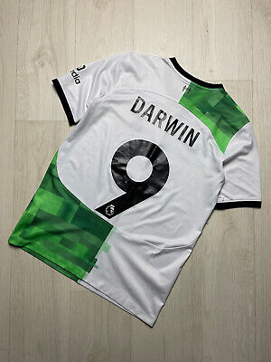 Liverpool 2023 - 2024 away football shirt jersey #9 DARWIN