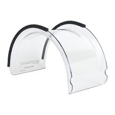 PRO-SAFE Lexan Replacement Latheguard Shield, 12" L x 6" W