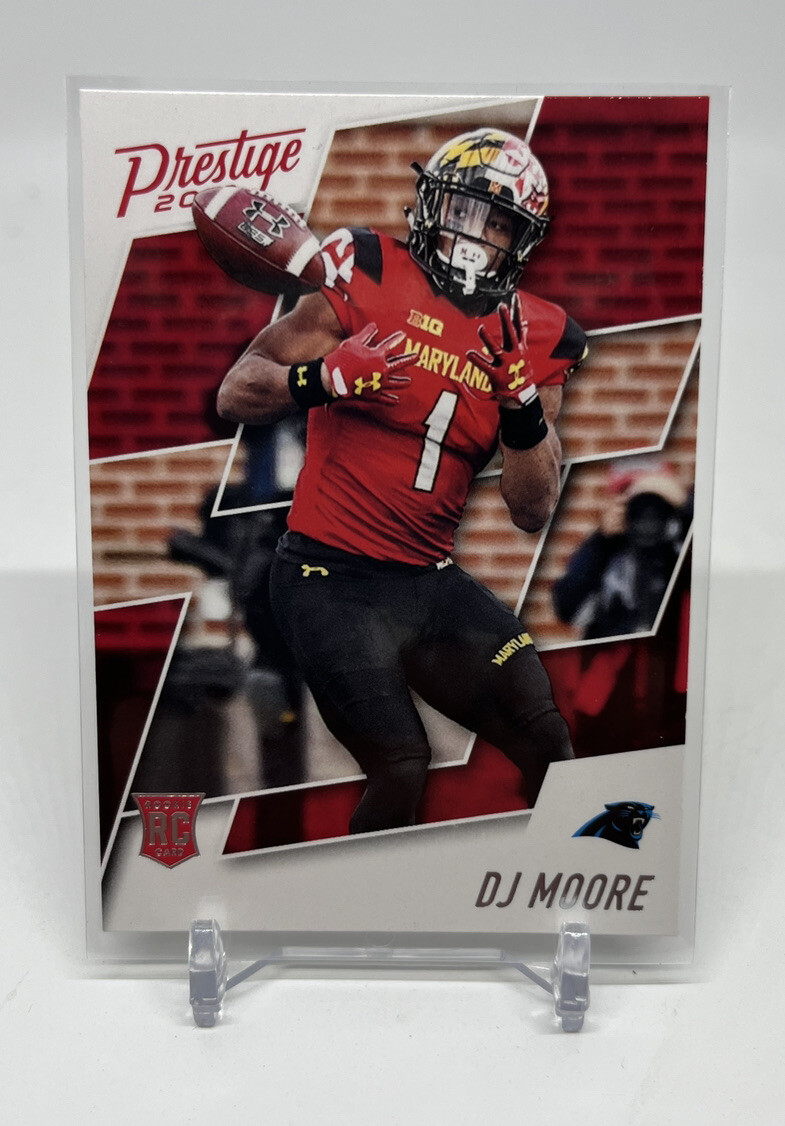 2018 Panini Prestige DJ Moore RC #244