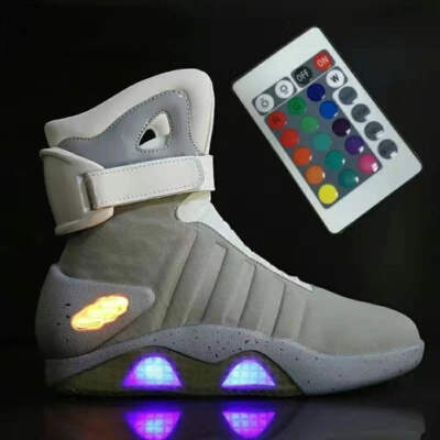 Back to the Future LED Light Up Basketball Shoes