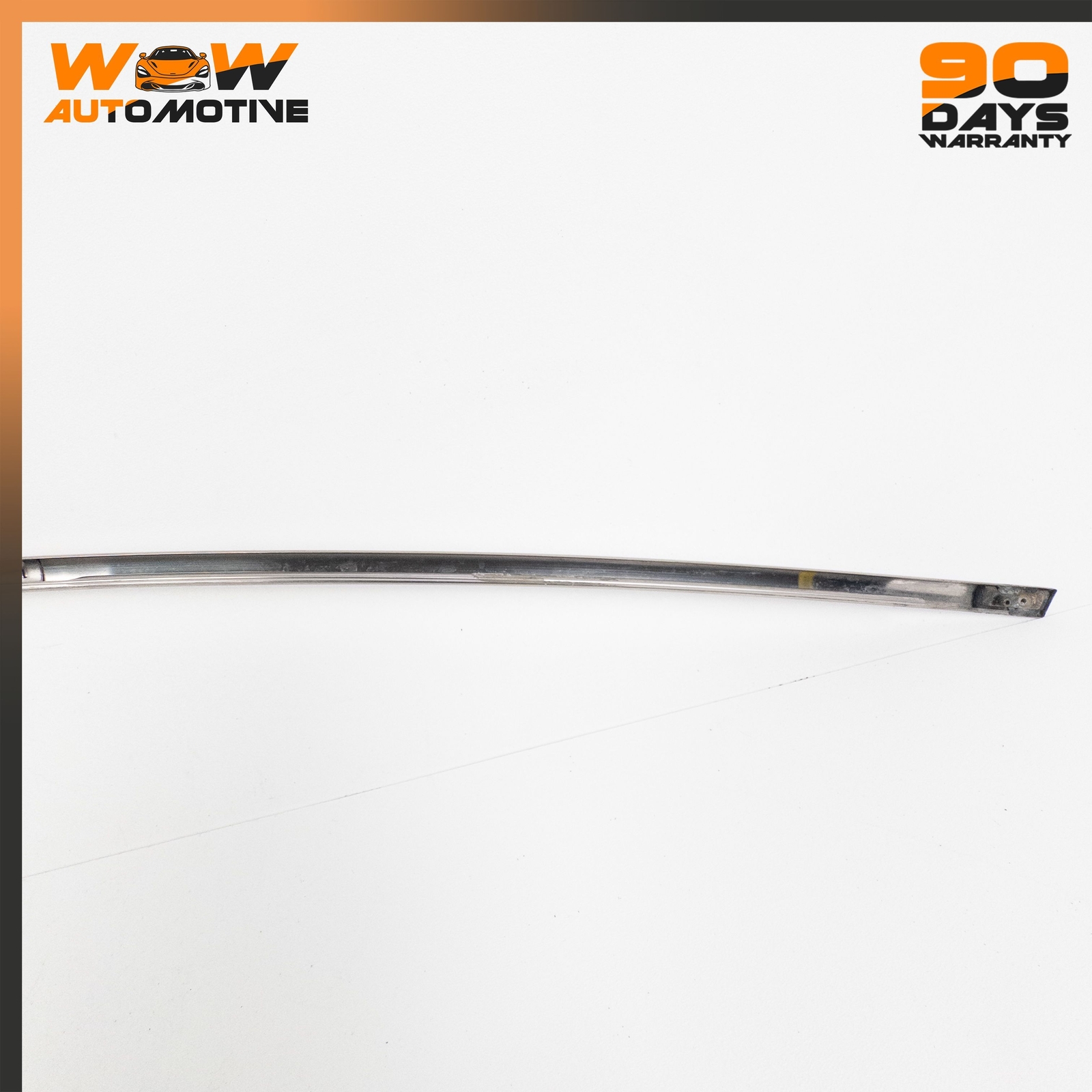 06-13 BENTLEY CONTINENTAL FLYING SPUR FRONT RIGHT DOOR MOLDING CHROME OEM