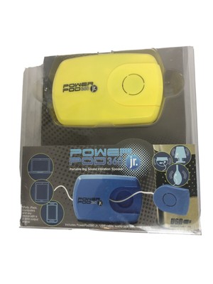 power pod 360 vibration speaker charger