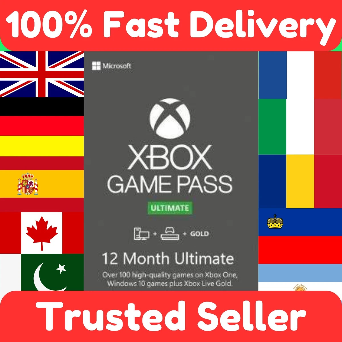 Game pass ultimate sale 12 month code