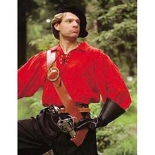 MEDIEVAL RENAISSANCE PIRATE MUSKETEER Black Brown Leather BALDRIC SWORD HOLDER