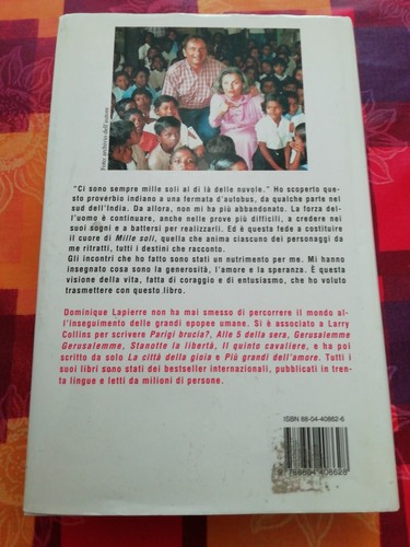 Mille Soli - Dominique Lapierre - I edizione Ottobre 1997 - Arnoldo Mondadori - Foto 5 di 7