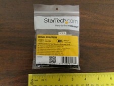StarTech DB9 RS232 Serial Null Modem Adapter NM9MF Male-Female New