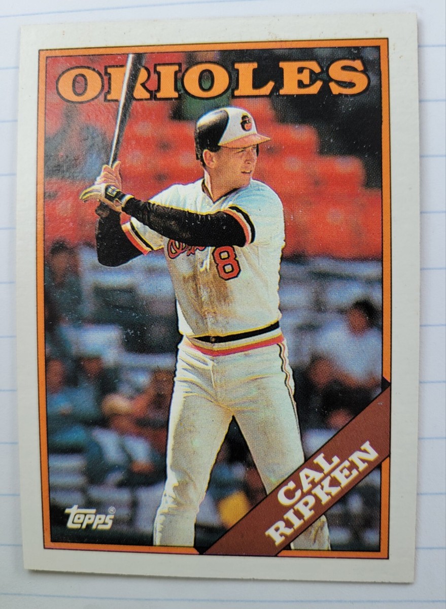 1988 Topps Cal Ripken Card #650 With 2 Errors | eBay