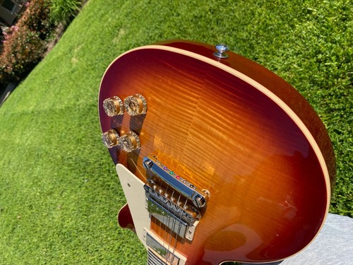 2015 Gibson Les Paul Traditional Plus 100 Flametop Standard Set Up - 9.0 lbs - Picture 9 of 24